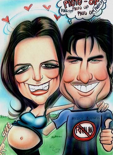 Katie Holmes & Tom Cruise
