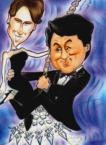 Jennifer Love Hewitt & Jackie Chan