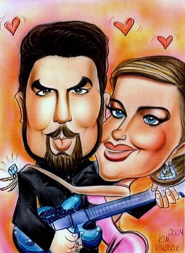 Dave Navarro & Carmen Electra